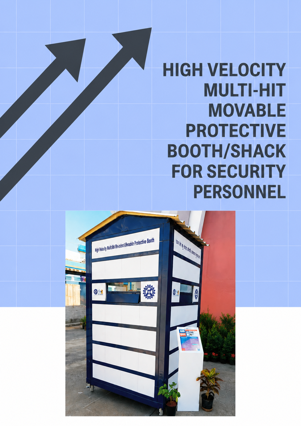 Bullet Resistant Movable Security Booth