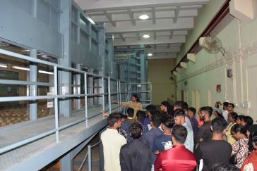 Technical Visit of Civil Engineering students (B.E. final ye...
