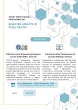 Short-Term Training Programme on "Selected Aspects in Steel Design" - 17 to 28 February 2025