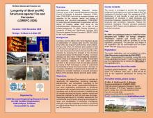 Advanced course on Longevity of steel and RC Structures against Fire and Corrosion (LSRSFC-2020) - 18 to 20 November 2020