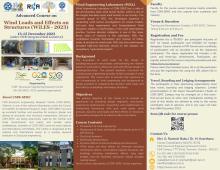 Advanced Course on "Wind Loads and Effects on Structures (WiLES - 2023)" - 13 to 15 December 2023
