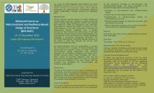 Advanced Course on "Risk-Consistent and Resilience-Based Design of Structures (RDS 2021)" 15 - 17 December 2021
