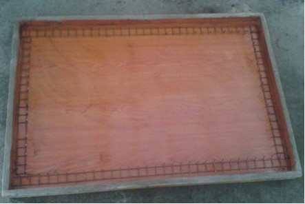 Plastic shrinkage test  mould with end restraint